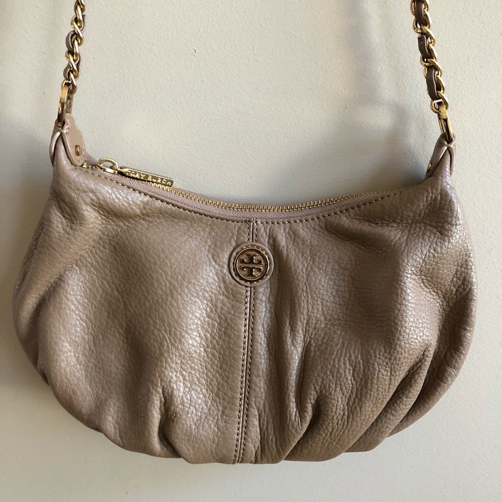 Tory Burch Taupe crossbody bag